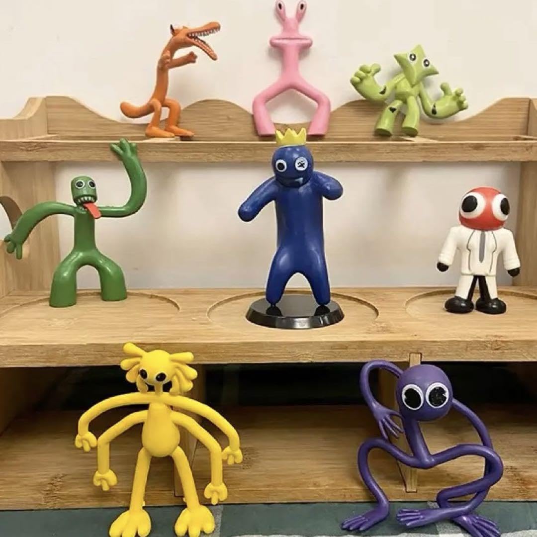 Amazon.co.jp: ??8体セット?? レインボーフレンズ フィギュア